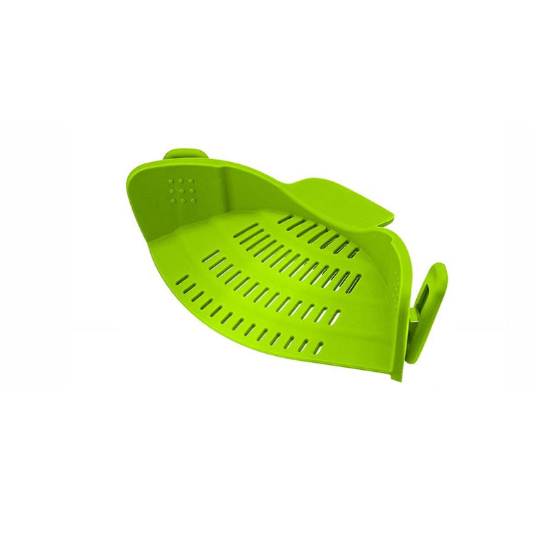 Clip-On Strainer™ Simplifies the Cooking Process